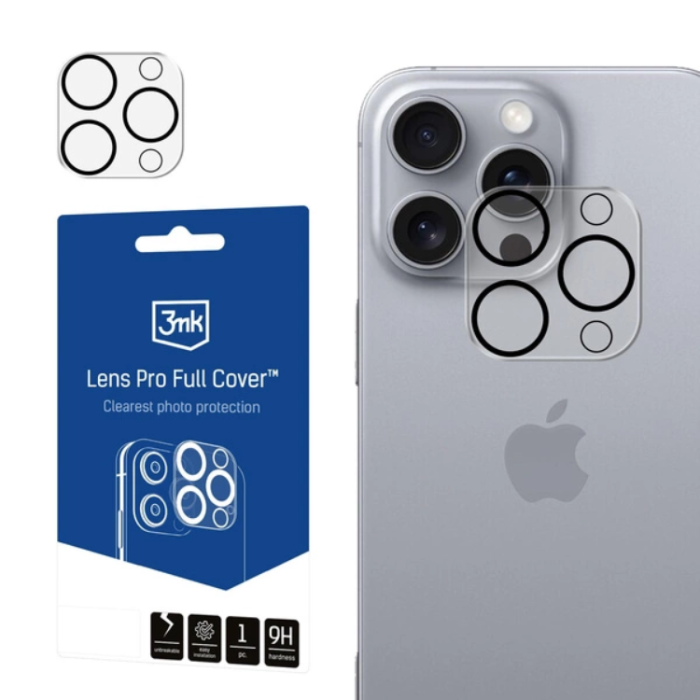 3MK - 3mk iPhone 16 Pro/16 Pro Max Pro  Kameralinskydd