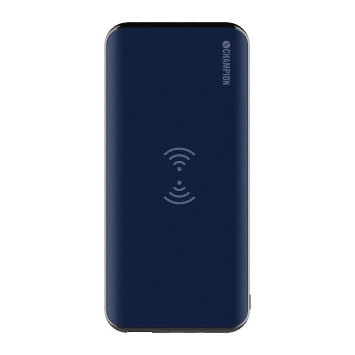 UTGATT5 - PowerBank QI 8000 mAh Blå