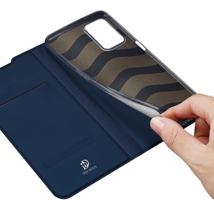 Dux Ducis - Dux Ducis Realme 9i Plånboksfodral Skin Series - Blå