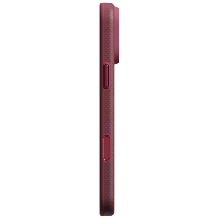 PITAKA - PITAKA Mobilskal För iPhone 18 Pro/17 Pro Magsafe Summa - Burgundy