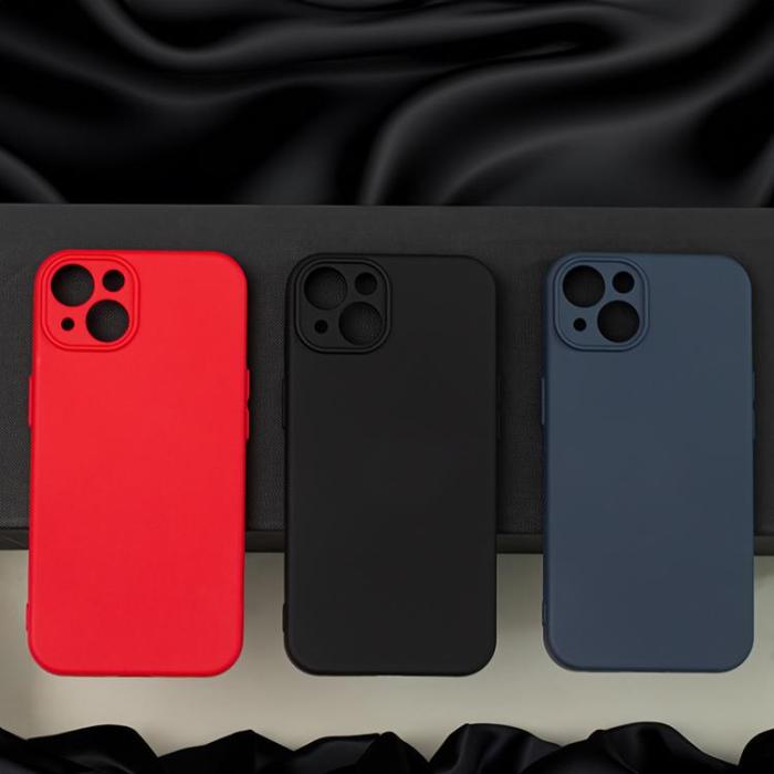 OEM - iPhone 16e Mobilskal Silikon - Röd