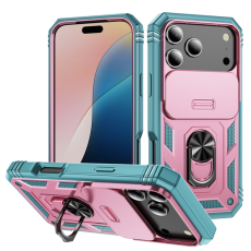 A-One Brand - iPhone 17 Pro Max Mobilskal Slide Camshield Kickstand