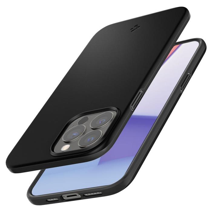 UTGATT1 - Spigen Thin Fit Mobilskal iPhone 13 Pro - Svart