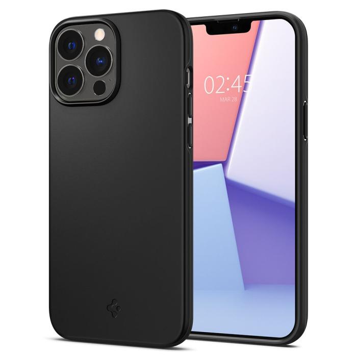 UTGATT1 - Spigen Thin Fit Mobilskal iPhone 13 Pro - Svart