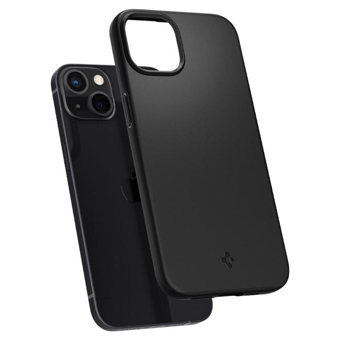 Spigen - Spigen Thin Fit Mobilskal iPhone 13 - Svart