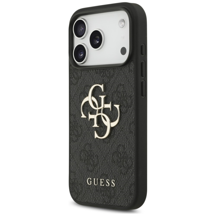Guess - Guess Mobilskal för iPhone 18 Pro/17 Pro med Rem Classic Logo - Svart