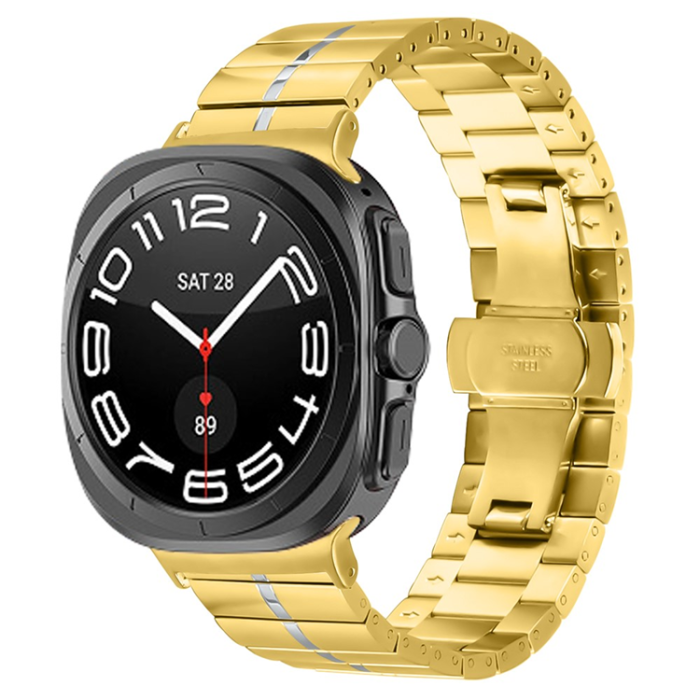 A-One Brand - Galaxy watch 8 (40mm/44mm)/8 Classic (46mm) Armband Metal 1-Bead