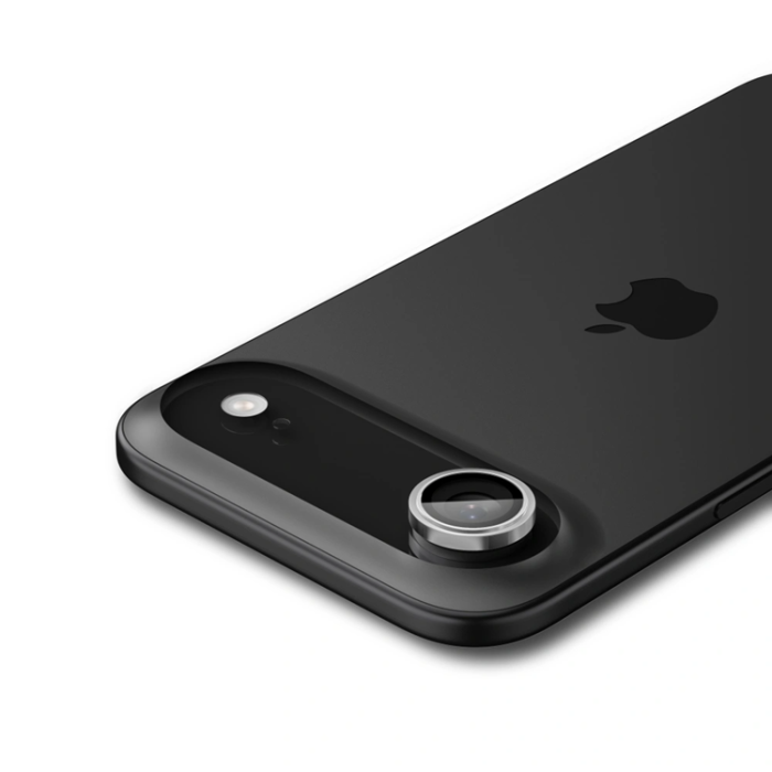 Spigen - [2-pack] Spigen iPhone Air Härdat Glas Kameraskydd EZ Fit - Silver