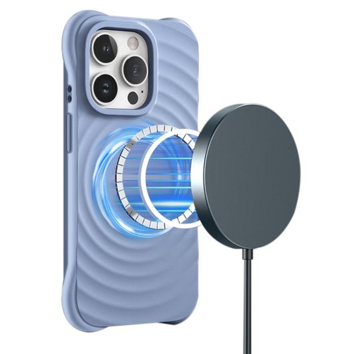 OEM - iPhone 14/13 Mobilskal Magsafe Circle - Blå