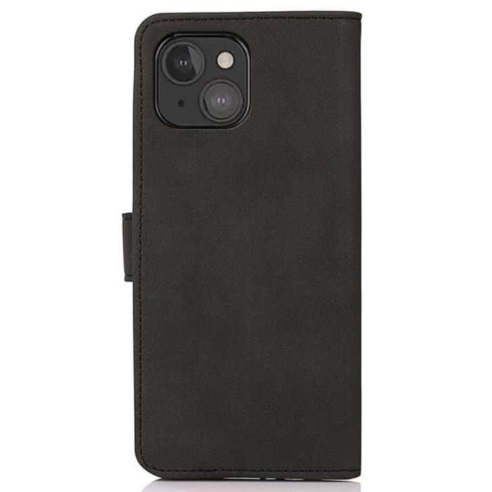 KHAZNEH - Khazneh Retro Plånboksfodral till iPhone 13 Mini - Svart