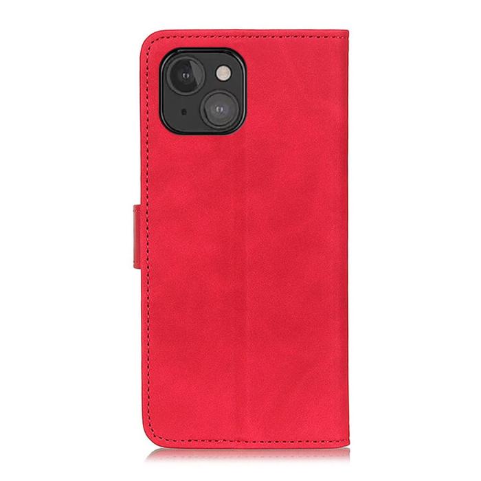 KHAZNEH - Khazneh Retro Plånboksfodral till iPhone 13 Mini - Röd