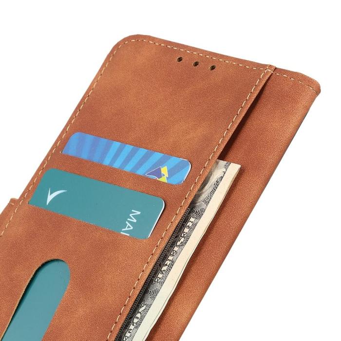 KHAZNEH - Khazneh Retro Plånboksfodral till iPhone 13 Mini - Brun