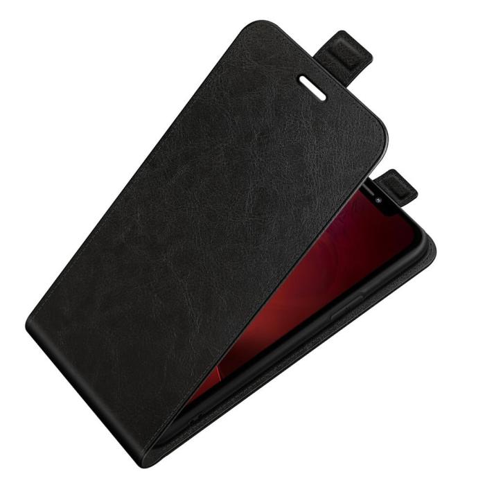 OEM - Flipfodral med kortplats till iPhone 13 Mini - Svart