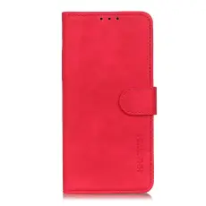 KHAZNEH - Khazneh Retro Plånboksfodral till iPhone 13 Mini - Röd