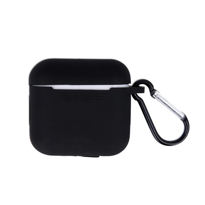 OEM - Svart Skyddande Fodral för Airpods Pro med Krok