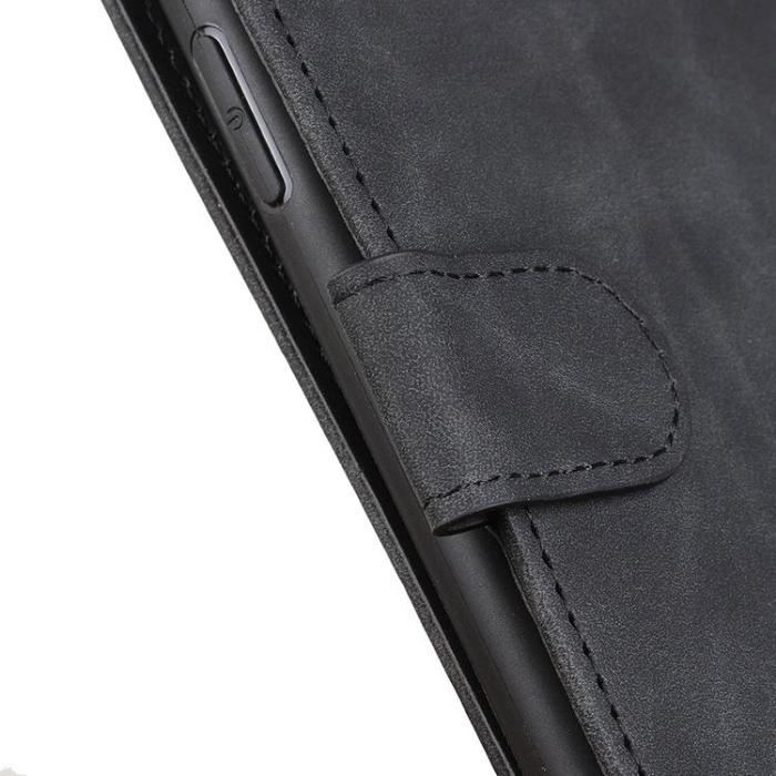UTGATT1 - KHAZNEH Asus Zenfone 9 Plånboksfodral Retro Flip - Svart