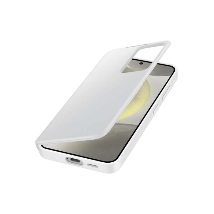 Samsung - Samsung Galaxy S24 Plånboksfodral Smart View - Vit