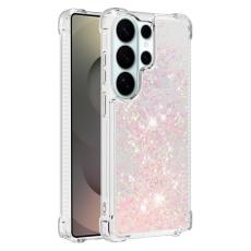 OEM - Mobilskal till Samsung Galaxy S26 Ultra TPU Glittrande St&ouml;tskydd Rosa Pentagram