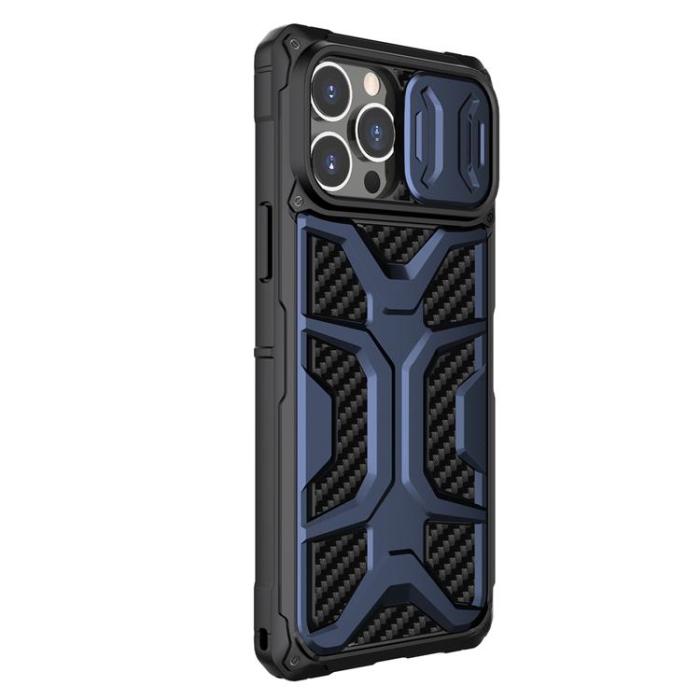 Nillkin - Nillkin iPhone 13 Pro Max Skal Adventruer Armored - Blå