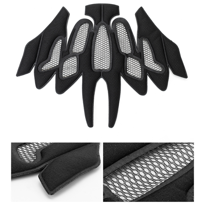 Rockbros - Rockbros Barncykelhjälm Med Avtagbar Chin M (54-57) - Blå