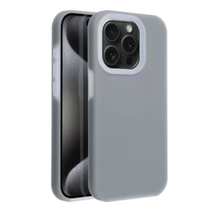 OEM - iPhone 15 Pro Mobilskal Candy - Grå