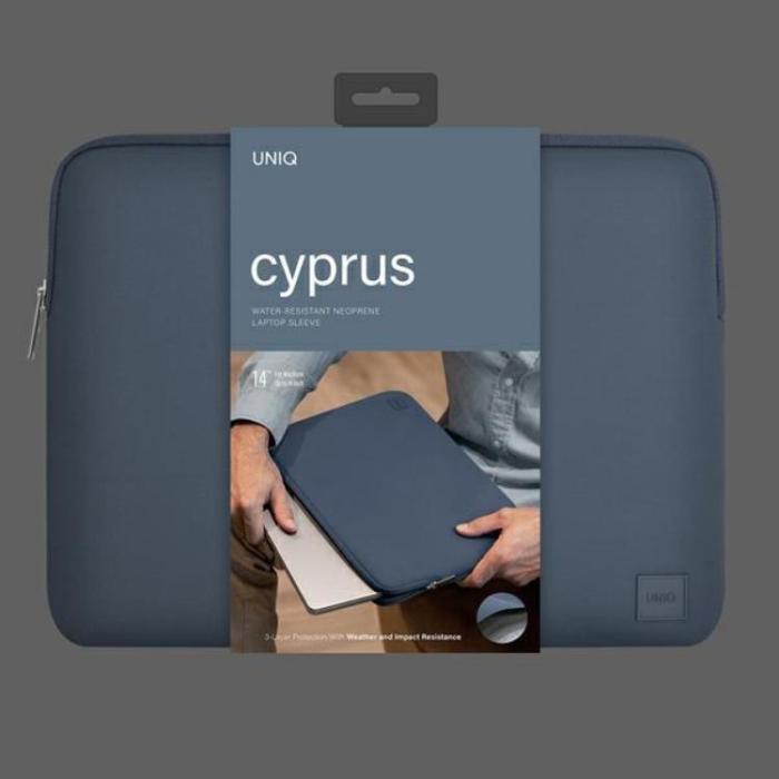 UNIQ - UNIQ Datorfodral 14'' Torba Cyprus Neoprene - Abyss Blå