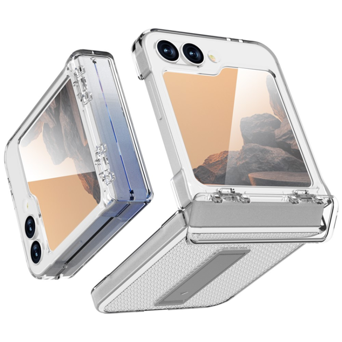 A-One Brand - GW182 Galaxy Z Flip 7 FE/Z Flip 6 Mobilskal - Transparent