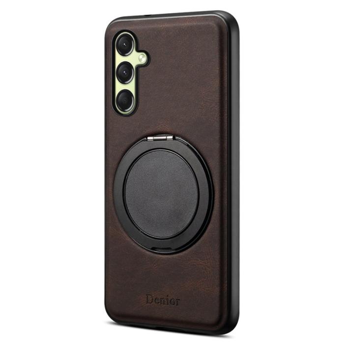 DENIOR - DENIOR A14 Samsung Galaxy A16 5G Fodral Konstläder Brun