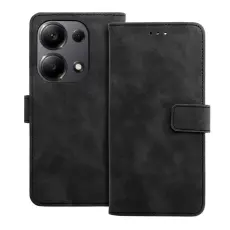 OEM - Xiaomi Redmi Note 13 4G Pl&aring;nboksfodral Tender - Svart