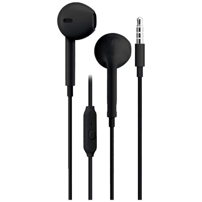Blue Star - Blue Star Trådbunden Hörlurar Jack 3.5 mm Mikrofon 1.2m PA-E65