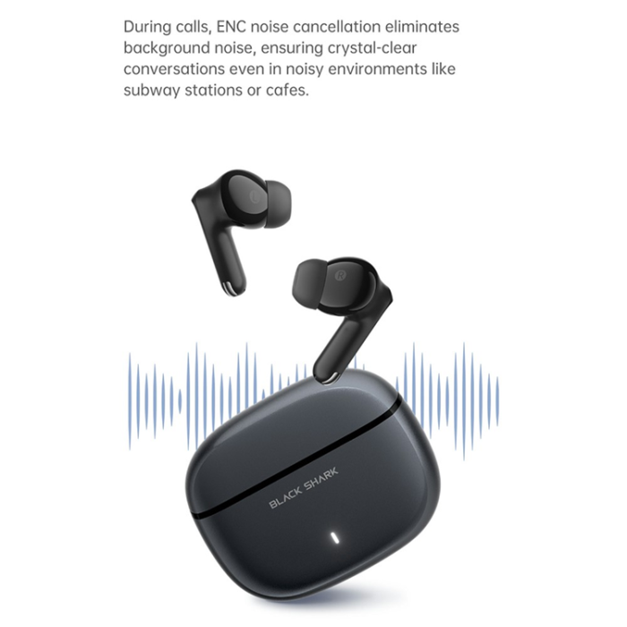 BLACK SHARK - BLACK SHARK TWS Trådlösa Hörlurar In-Ear Bluetooth ENC T23