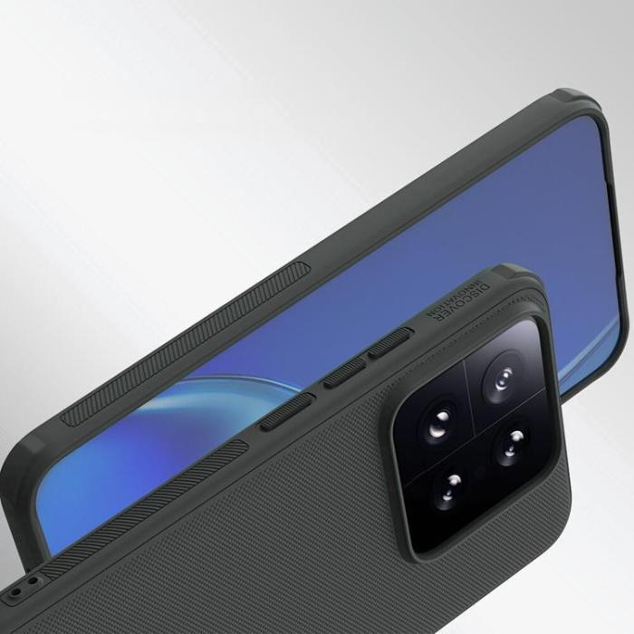 Nillkin - Nillkin Xiaomi 14 Pro Mobilskal Super Frosted Shield Pro - Svart