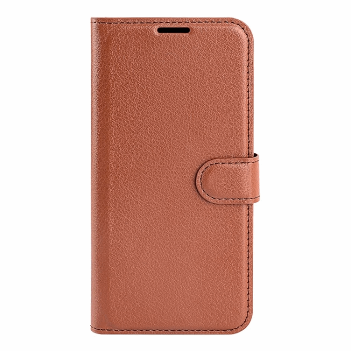 A-One Brand - Nothing Phone (3a) Pro Plånboksfodral Litchi Texture - Brun