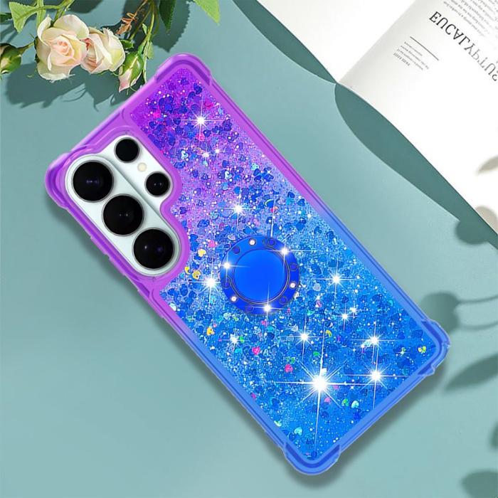 OEM - Mobilskal till Samsung Galaxy S26 Ultra TPU Gradiant Stöd - Lila+Himmelblå