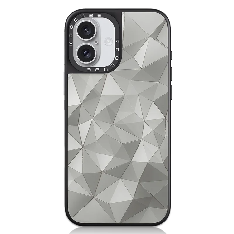 iPhone 16 Plus Mobilskal MagSafe Aluminium Silikon (Style M) | 2353 | AlltMobil