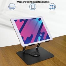 Awei - AWEI X46 Laptopstativ Rotating Desk Holder &ndash; Svart