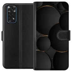 Gustaf - Pl&aring;nboksfodral till Xiaomi Redmi Note 11 med Lyxig Cirklar