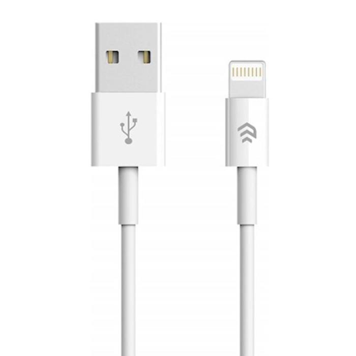 Devia - Devia USB Till Lightning Kabel 1m 2.1A Smart EC080 - Vit