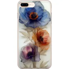 Gustaf - Mobilskal till Apple iPhone 8 Plus med Silkesblommor