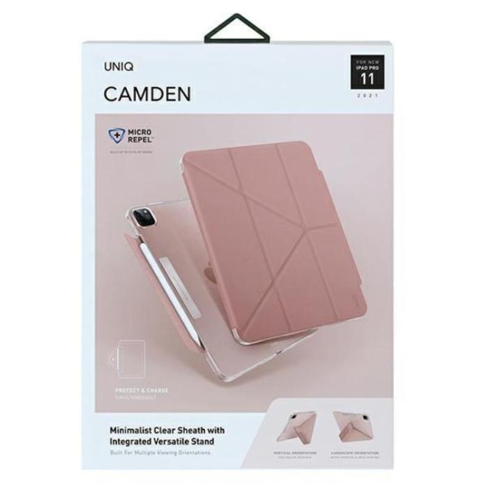 UNIQ - UNIQ iPad Pro 11 (2021/2020) Fodral Antimicrobial - Rosa