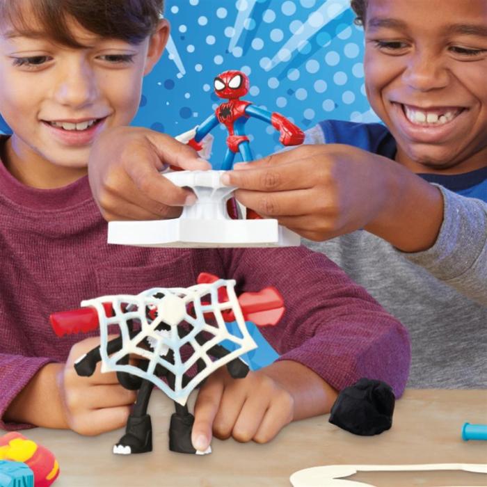 PLAY-DOH - PLAY-DOH Marvel Spider-man Launch & Slice Playset