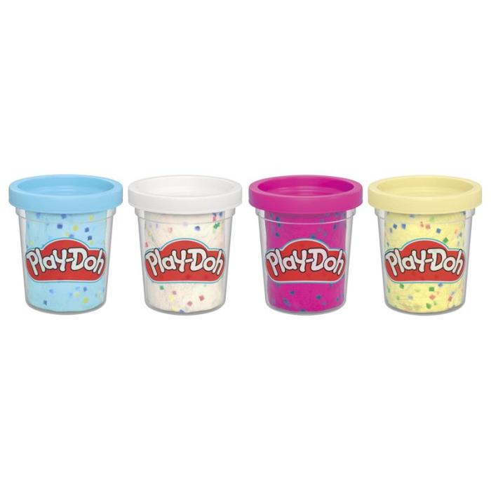 PLAY-DOH - PLAY-DOH Specialty Compound Confetti 4 Pack