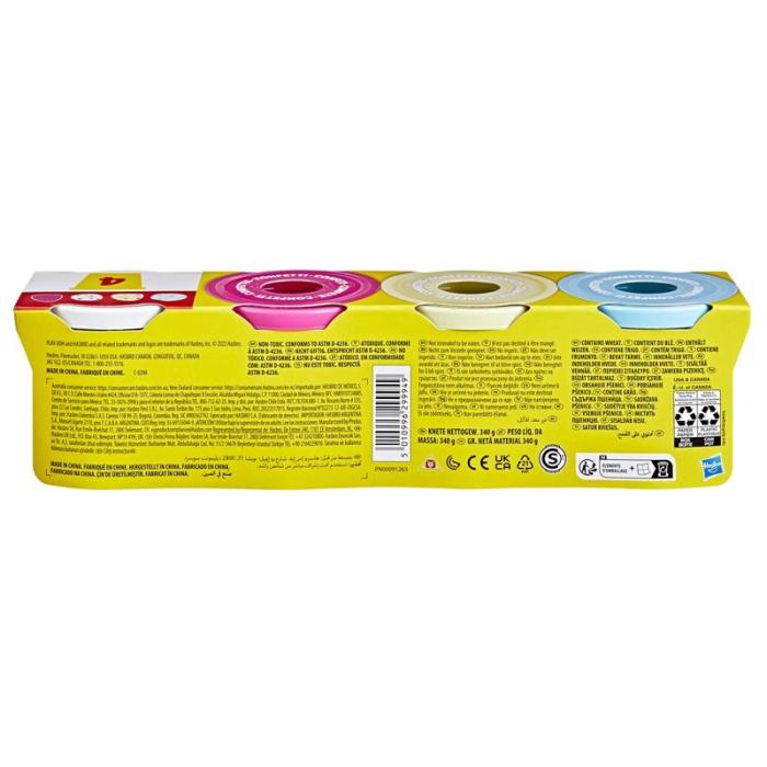 PLAY-DOH - PLAY-DOH Specialty Compound Confetti 4 Pack