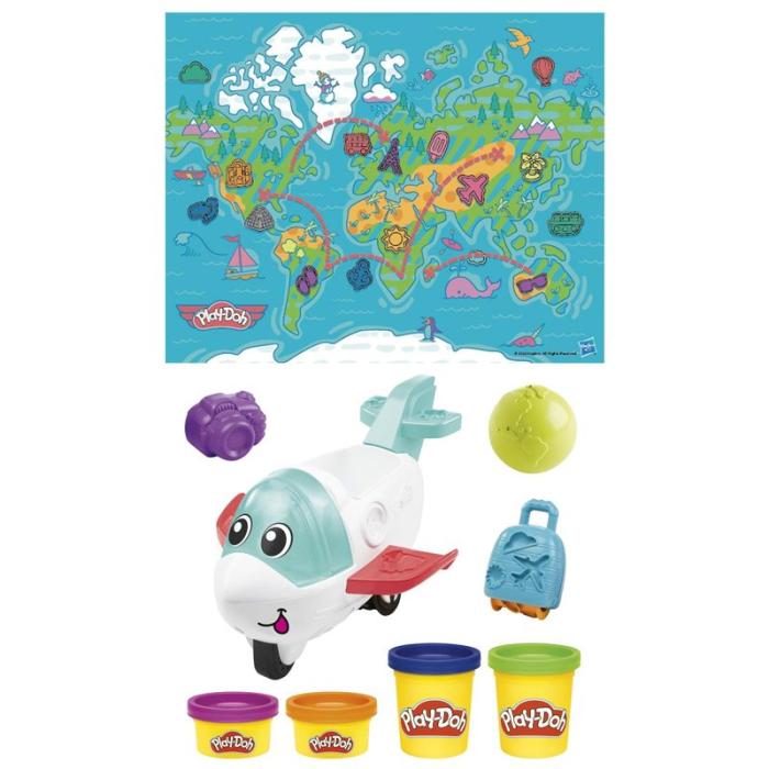 PLAY-DOH - PLAY-DOH Starter Set Airplane Explorer Playset