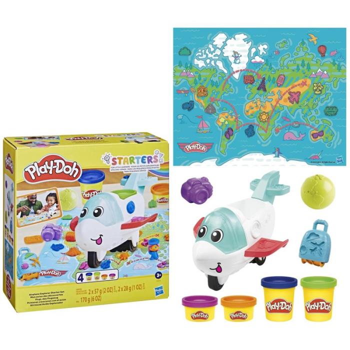 PLAY-DOH - PLAY-DOH Starter Set Airplane Explorer Playset