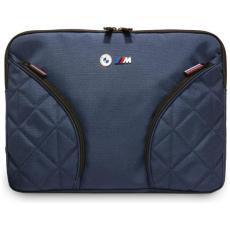 BMW - BMW Datorfodral 14" Nylon Pockets & Metal Logo - Navy