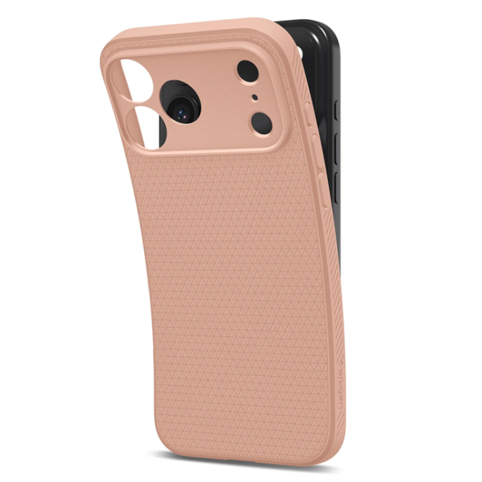 Spigen - Spigen iPhone 17 Pro Max Mobilskal Liquid Air - Rosa Titanium