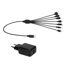 EGOGEAR - EGOGEAR 7-i-1-kabel SCH7 AC-adapter för Retrokonsoler