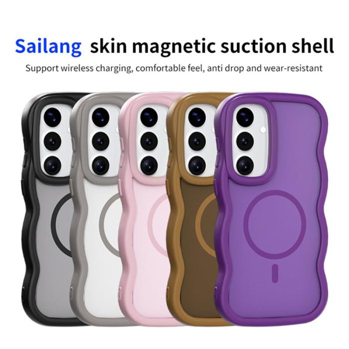 OEM - Mobilskal för Samsung Galaxy S26 Magnetiskt TPU + PC - Svart