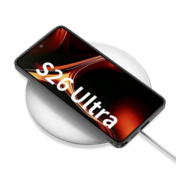 GKK - GKK Mobilfodral för Samsung Galaxy S26 Ultra Konstläder Kickstand - Titan Grå